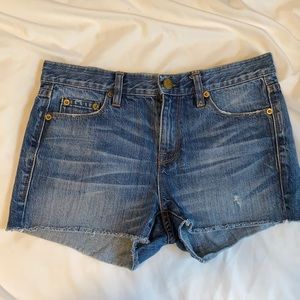 J. Crew Cut-off Jean Shorts Size 26